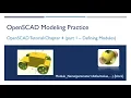 OpenSCAD 010 - Tutorial Chapter4 Part1