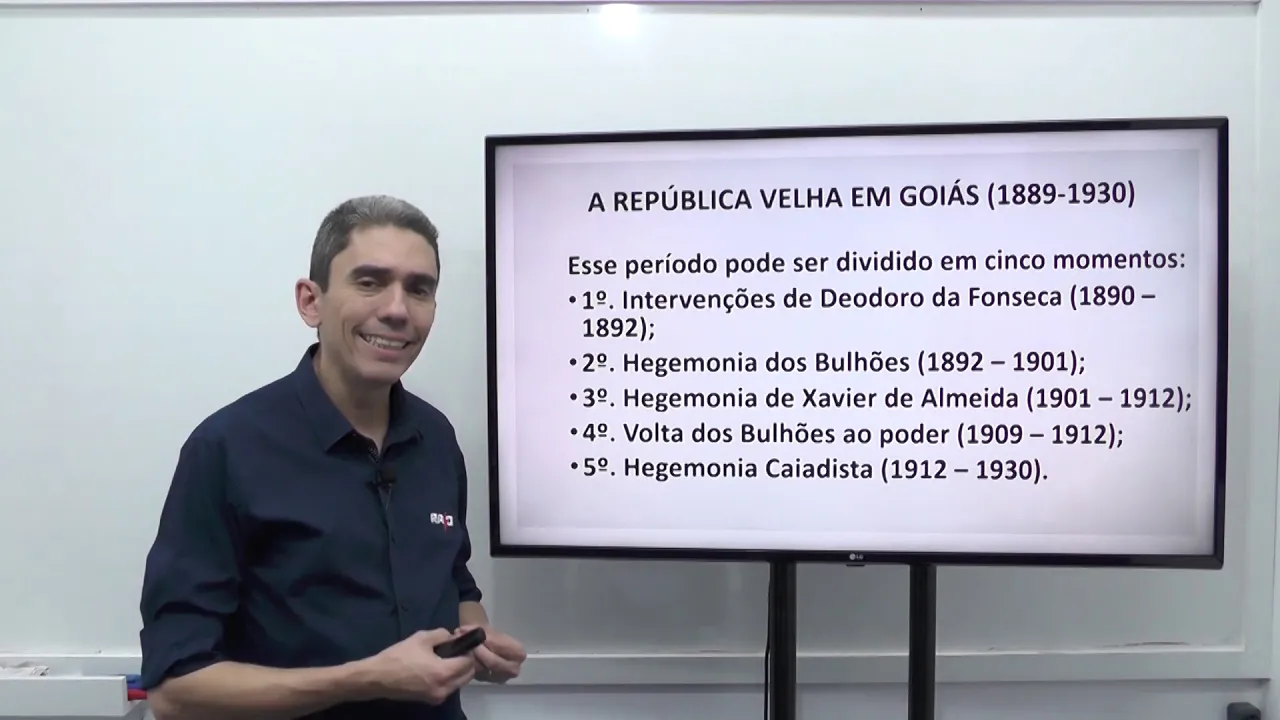 História de Goiás: A proclamação da República em Goiás - Parte 01