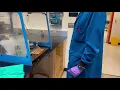 Use of test tube rack