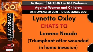 gosa girls on fire 16 days of action leanne naude triumphant after being wounded 