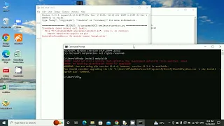 Solved ModuleNotFoundError No module named matplotlib