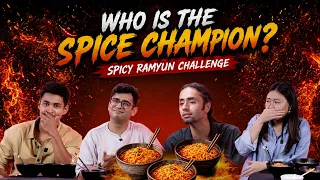 ⁠Spicy Ramyun Challenge: Who Is the Spice Champion?
