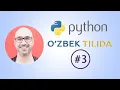 Python Mutaxasis - 3 Dars Pythonda Birinchi Dastur Mosh Finecode