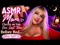 ASMR Mom Checks on You One Last Time Before Bed Sleep Tight