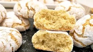 Одно из самых вкусных. Два рецепта. Печенье Амаретти со вкусом марципана.