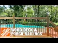 Wood Deck Porch Railings The Home Depot