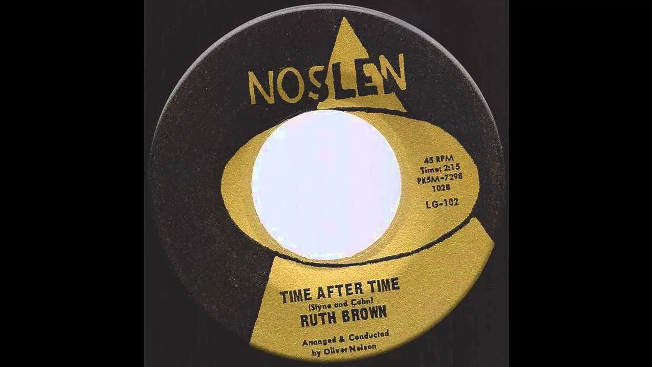 Ruth Brown - Time After Time - 1963 R&B Soul Jazz mix on Noslen label