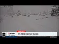 Mount Rose Highway closed due to storm