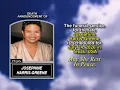 Josephine Harris Greene Medium Obituary