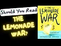 The Lemonade War Book Trailer Sibling Rivalry Business Hook Grades 2-5