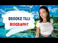 Brooke Tilli bio Brooke Tilli HEIGHT WEIGHT family therapy NET WORTH Measurements bio style life