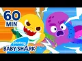 Download Lagu Baby Shark vs Sea Monsters | +Compilation | Baby Shark Sing Along | Baby Shark Official