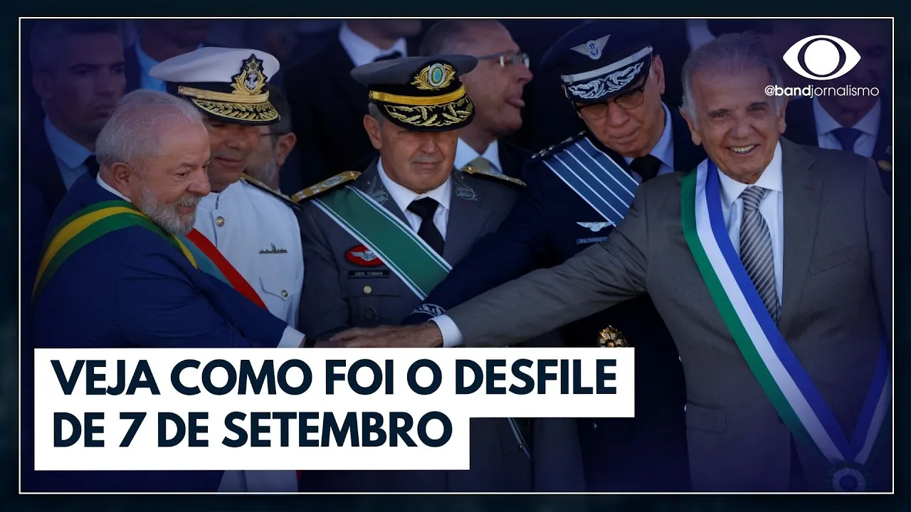 Desfiles de 7 de Setembro movimentam capitais pelo Brasil | Jornal da Noite