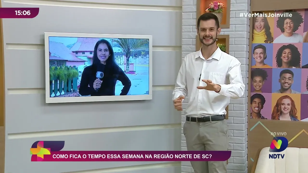 Como fica o tempo essa semana na Região Norte de SC