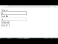 Calculate the Hypotenuse in a website using JavaScript