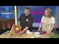 Making a wine-bottle cake for the ilani Wine Food Fest