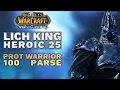 ICC 10 0 Buff Heroic Lich King - 100 Parse Prot Warrior Tank POV WOTLK Classic