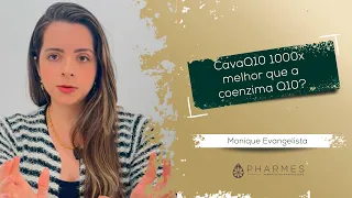 Cava Q10 - Suplementação de Coenzima Q10 porém muito melhor!