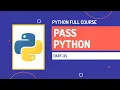 Pass Python Full Course Part-35 Hindi