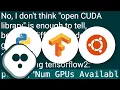 How to tell if tensorflow is using gpu acceleration from inside python shell