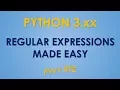 Python Regular Expressions - part