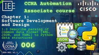 CCNA Automation 200-901 CCNAAUTO DevNet Associate 006 How to parse JSON to Python