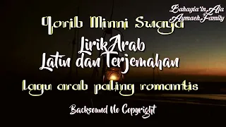 qorib minni swaya lirik lagu arab romantis terpopuler lirik dan artinya lagu arab no copyright