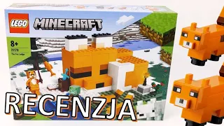 LEGO Minecraft Siedlisko lisów 21178 🦊 / RECENZJA