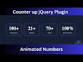 05 jQuery Plugin Tutorial Counter Up Learn with Gsarwar
