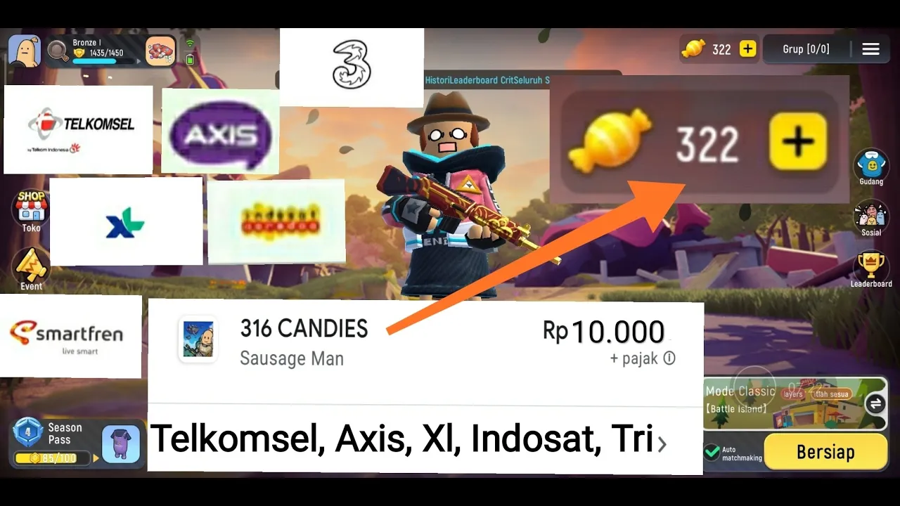 TOP UP DIAMOND MURAH PAKAI PULSA FF ILEGAL TERBARU 2021 ! - FREE FIRE INDONESIA