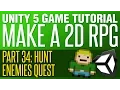 Unity RPG Tutorial - Hunt Enemies Quest