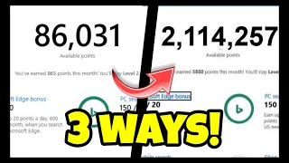 3 WAYS TO GET 50 000 FREE MICROSOFT REWARDS POINTS