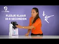 Flesje klaar in 8 seconden!