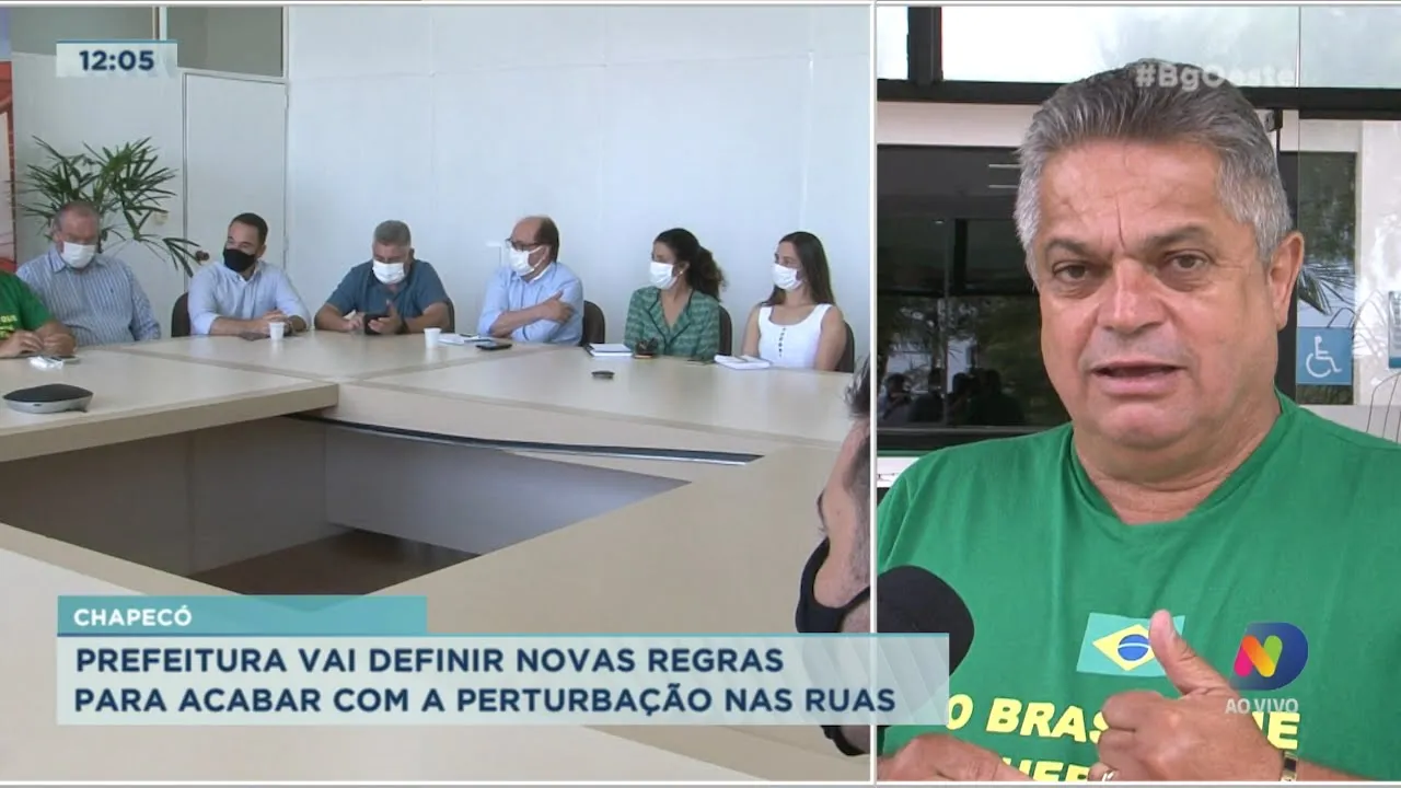 Chapecó terá novas regras para acabar com a perturbação nas ruas