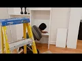 How to Install a Floor Standing Closet