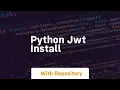 python jwt install