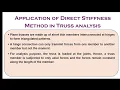 Structural Analysis - Direct Stiffness Method Part 1