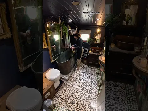 She wanted a boat and a restaurant, so she built this floating dinner paradise