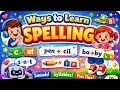 Learn Spelling Fast Syllable Methods Spelling for Kids Syllable Tricks Every Kindergartener Needs