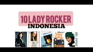 10 lady rocker indonesia