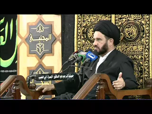 ⁣المحاضرة الدينية الخطيب السيد محمد باقر الفالي ليلة 10 رمضان 1436 هجري