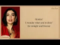 JENNIE, Dua Lipa Handlebars Lyrics