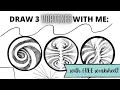 How to draw a vortex in 3 ways