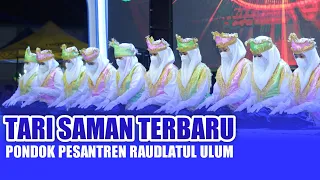 tari saman islami terbaru ii mayyal mayyal pentas kreasi santri raudlatul ulum