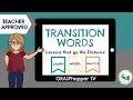 How to Use Transition Words in Writing for kids in English