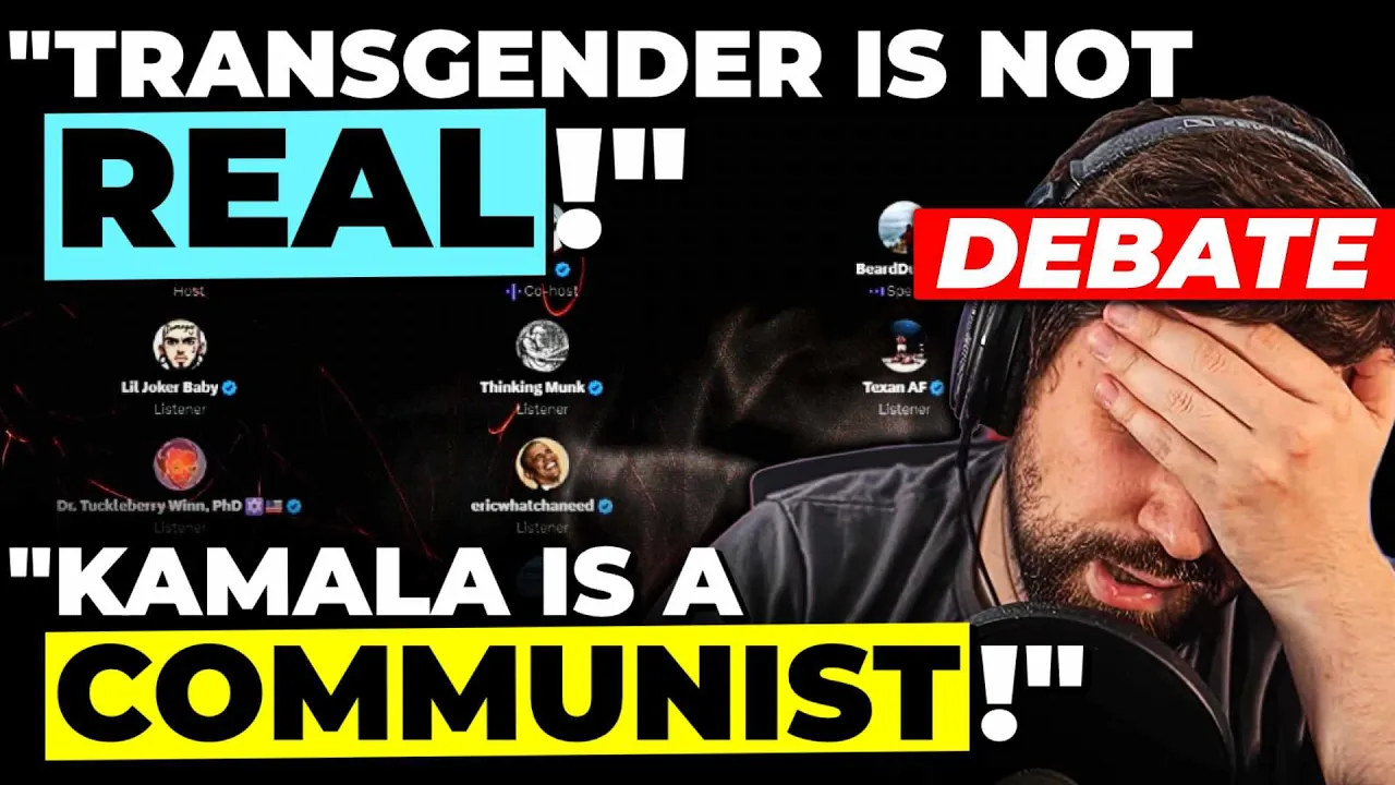 Destiny Blackpills And Stumps MAGA Fanatic That Went To Jail For Jan 6 For 3 Years