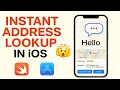 SwiftUI MapKit Tutorial User Location Address Lookup in iOS