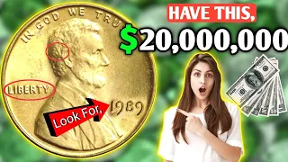 1989 Lincoln Memorial One Penny Coin Value How Much is a 1989 Penny Worth Money Today