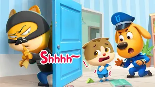 أسرار الأشرار كرتون اطفال شرطة اطفال نقيب لابرادور بيبي باص BabyBus Arabic 