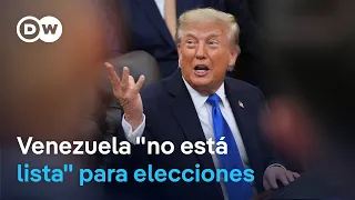 Trump dice que Delcy Rodríguez quiere elecciones pero cree que Venezuela no está preparada